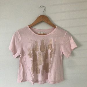 Abercrombie kids pineapple tee size M(12)